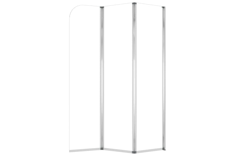 Badekarvegger 2 stk 104x130 cm herdet glass gjennomsiktig - Hus & oppussing - Kjøkken & bad - Baderom - Dusjer
