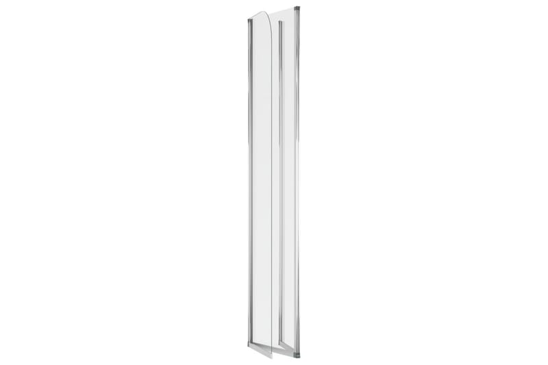 Badekarvegger 2 stk 104x130 cm herdet glass gjennomsiktig - Hus & oppussing - Kjøkken & bad - Baderom - Dusjer