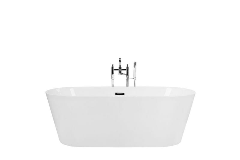 Badekar Frittstående med LED 170 cm Hvit HAVANA - Hvit - Hus & oppussing - Kjøkken & bad - Baderom - Badekar