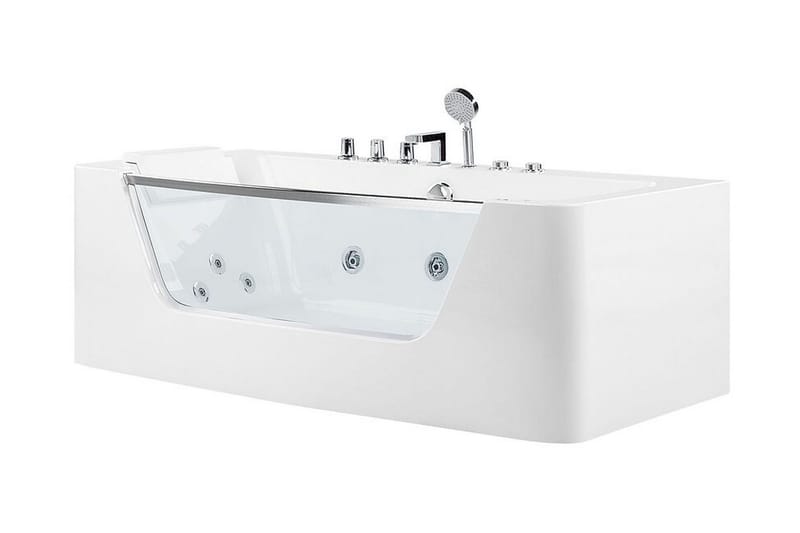 Badekar Hvit BARRANCA - Hvit - Hus & oppussing - Kjøkken & bad - Baderom - Badekar
