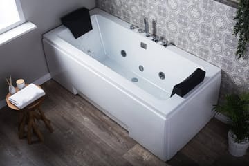 Galley Boblebadekar 170 cm - Hvit - Hus & oppussing - Kjøkken & bad - Baderom - Badekar