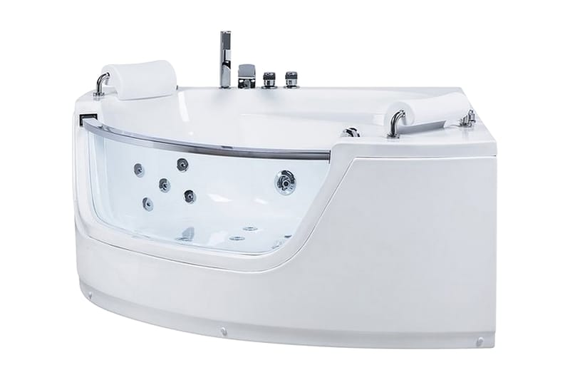 Mangle Boblekar 192 cm - Hvit - Hus & oppussing - Kjøkken & bad - Baderom - Badekar
