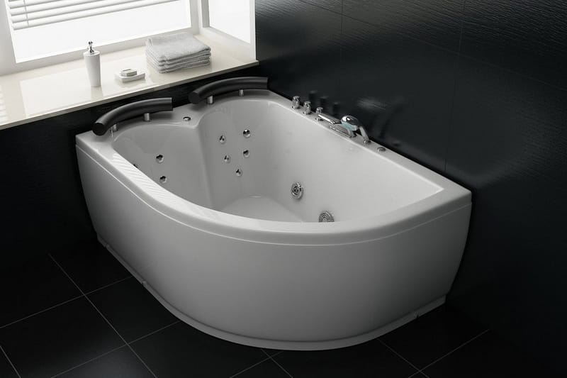 Paradiso Boblebadekar 155 cm - Hvit - Hus & oppussing - Kjøkken & bad - Baderom - Badekar