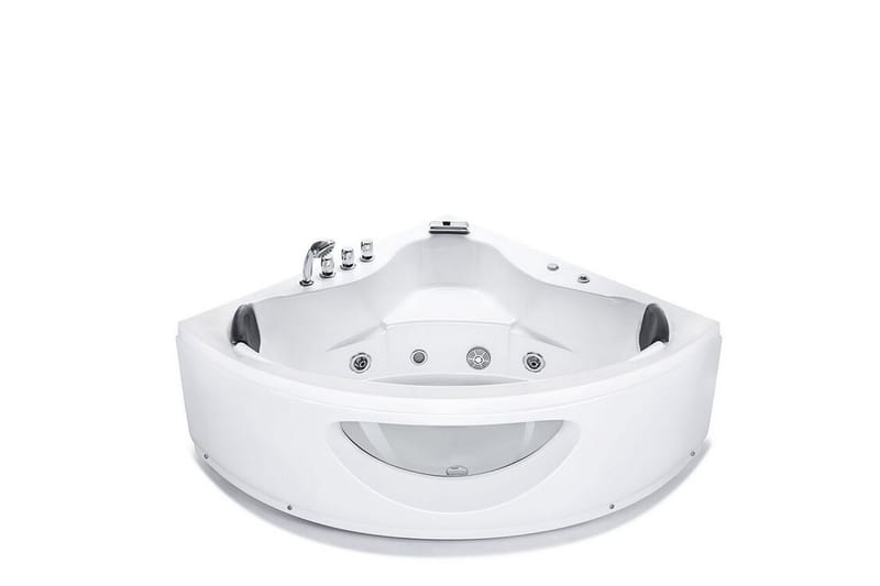 Titaguas Boblebad LED-belysning 146 cm - Hvit - Hus & oppussing - Kjøkken & bad - Baderom - Badekar