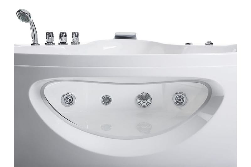Titaguas Boblebad LED-belysning 146 cm - Hvit - Hus & oppussing - Kjøkken & bad - Baderom - Badekar