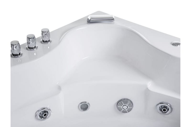 Titaguas Boblebad LED-belysning 146 cm - Hvit - Hus & oppussing - Kjøkken & bad - Baderom - Badekar