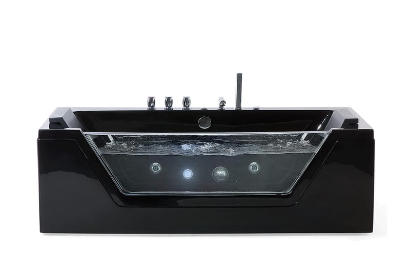 Wondah Boblebad LED-belysning 150 cm - Svart - Hus & oppussing - Kjøkken & bad - Baderom - Badekar