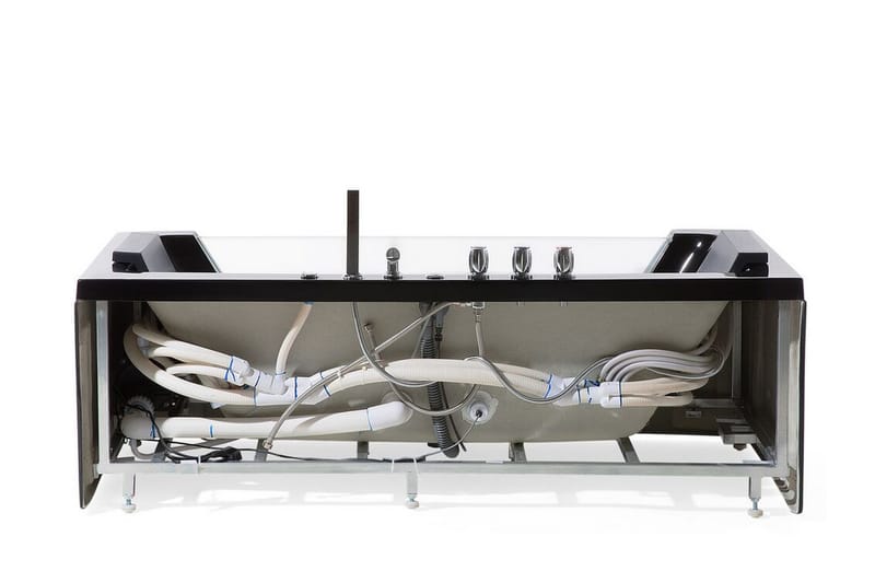 Wondah Boblebad LED-belysning 150 cm - Svart - Hus & oppussing - Kjøkken & bad - Baderom - Badekar