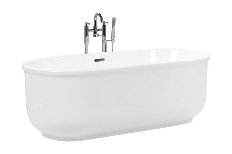 Attsjö Badekar Frittstående - Hvit - Hus & oppussing - Kjøkken & bad - Baderom - Badekar - Frittstående badekar