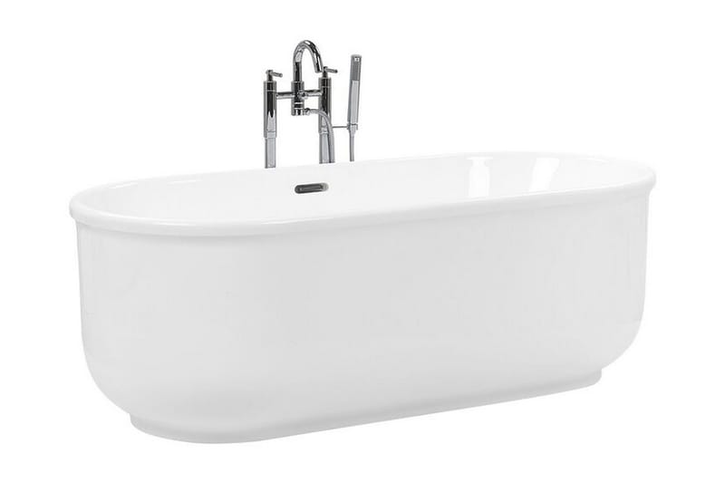 Attsjö Badekar Frittstående - Hvit - Hus & oppussing - Kjøkken & bad - Baderom - Badekar - Frittstående badekar