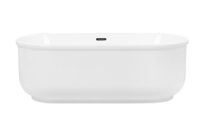 Attsjö Badekar Frittstående - Hvit - Hus & oppussing - Kjøkken & bad - Baderom - Badekar - Frittstående badekar