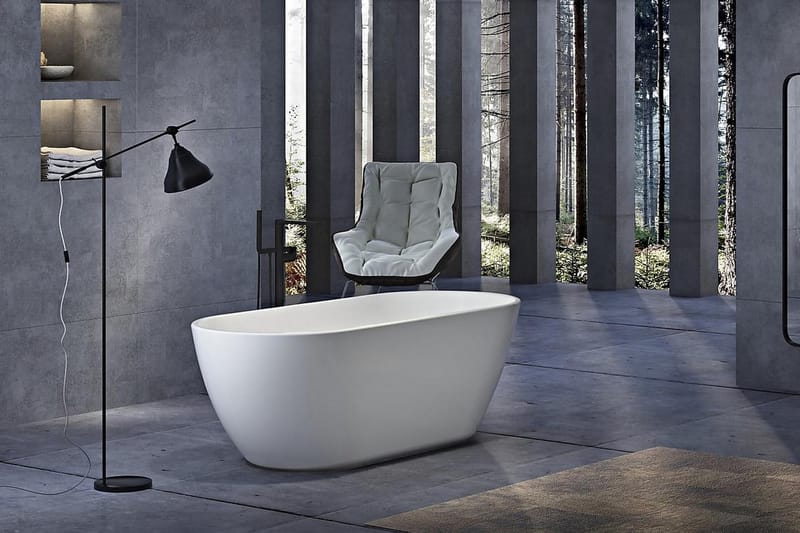 Badekar Bathlife Trygg - Hvit - Hus & oppussing - Kjøkken & bad - Baderom - Badekar