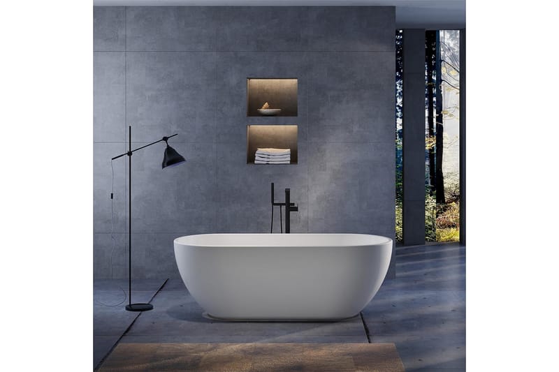 Badekar Bathlife Trygg - Hvit - Hus & oppussing - Kjøkken & bad - Baderom - Badekar