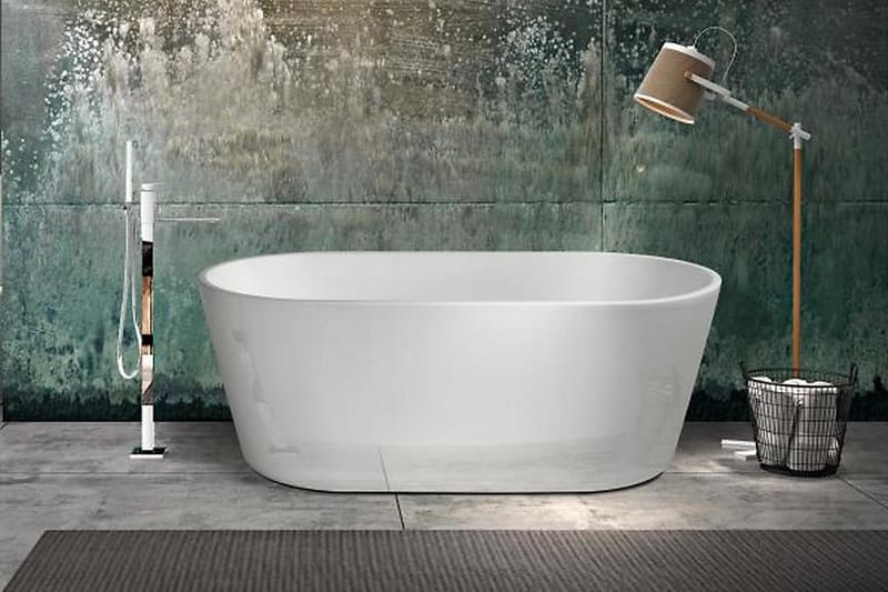 Badekar Lugn 1600 - Hvit - Frittstående badekar