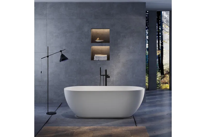 Badkar Bathlife Vit - Hus & oppussing - Kjøkken & bad - Baderom - Badekar - Frittstående badekar