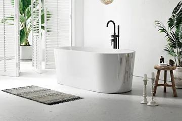 Badkar Bathlife Vit - Hus & oppussing - Kjøkken & bad - Baderom - Badekar - Frittstående badekar