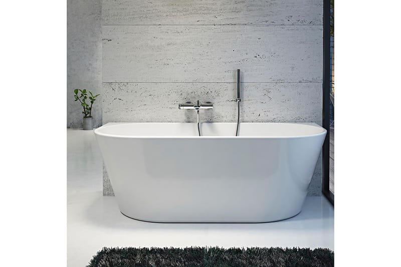 Badkar Bathlife Vit - Hus & oppussing - Kjøkken & bad - Baderom - Badekar - Frittstående badekar