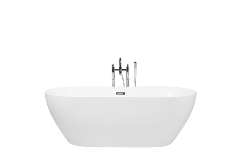 Badkar frittsående 180 cm Hvit CARRERA - Hvit - Frittstående badekar