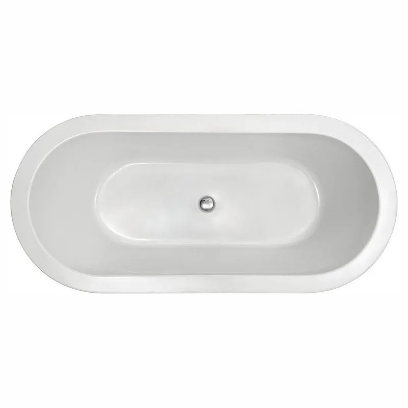 Chakra Badekar Bathlife - Hvit - Hus & oppussing - Kjøkken & bad - Baderom - Badekar - Frittstående badekar