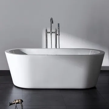 Chakra Badekar Bathlife - Hvit - Hus & oppussing - Kjøkken & bad - Baderom - Badekar - Frittstående badekar