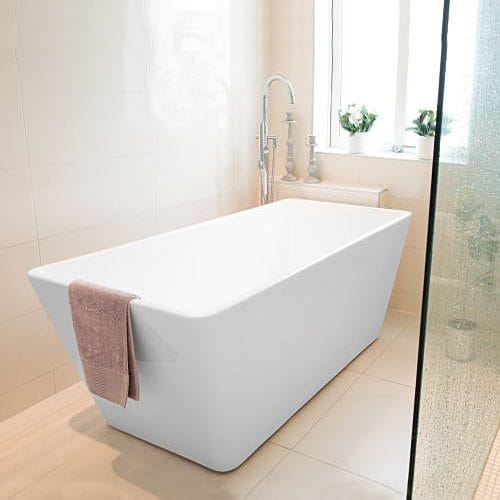 Fristående badkar Bathlife Vit