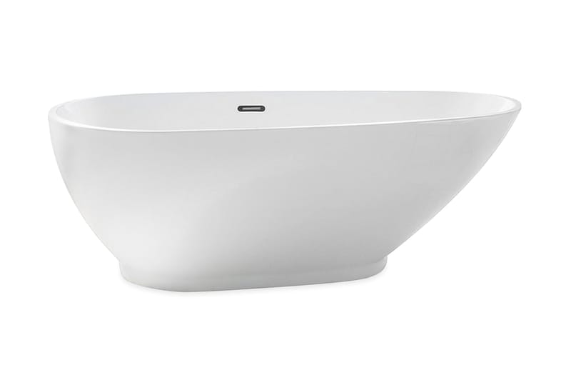 Guiana Badekar 170 cm - Hvit - Hus & oppussing - Kjøkken & bad - Baderom - Badekar