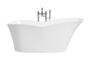Hiddenlak Badekar Frittstående - Hvit - Hus & oppussing - Kjøkken & bad - Baderom - Badekar