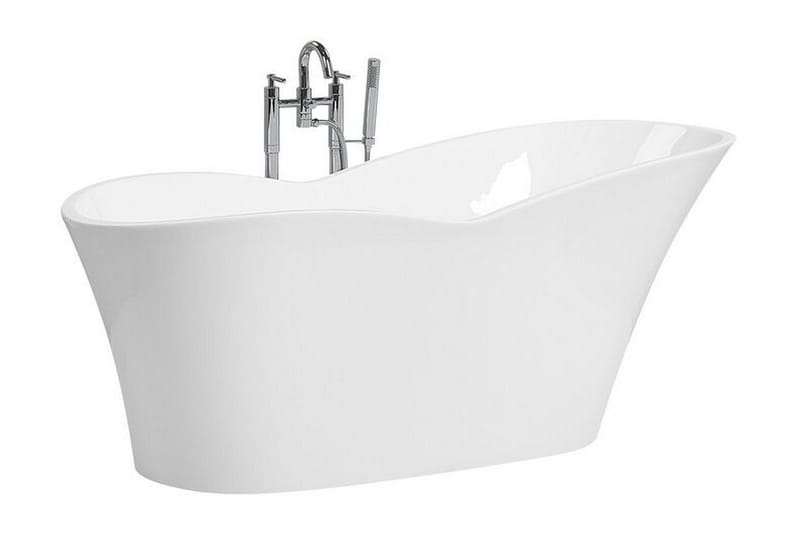 Hiddenlak Badekar Frittstående - Hvit - Hus & oppussing - Kjøkken & bad - Baderom - Badekar - Frittstående badekar