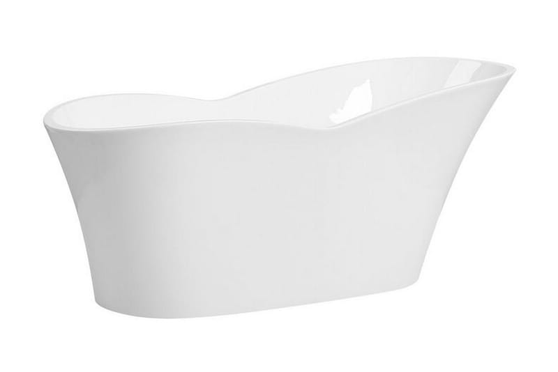 Hiddenlak Badekar Frittstående - Hvit - Hus & oppussing - Kjøkken & bad - Baderom - Badekar - Frittstående badekar
