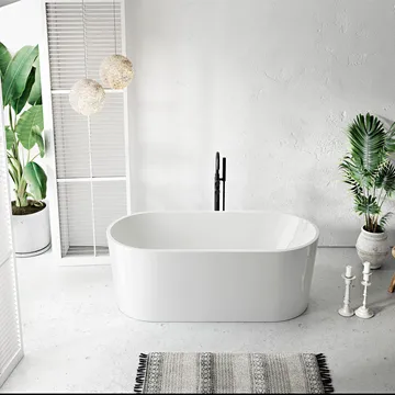 Ideal Badekar Bathlife Frittstående rundt - Hus & oppussing - Kjøkken & bad - Baderom - Badekar - Frittstående badekar