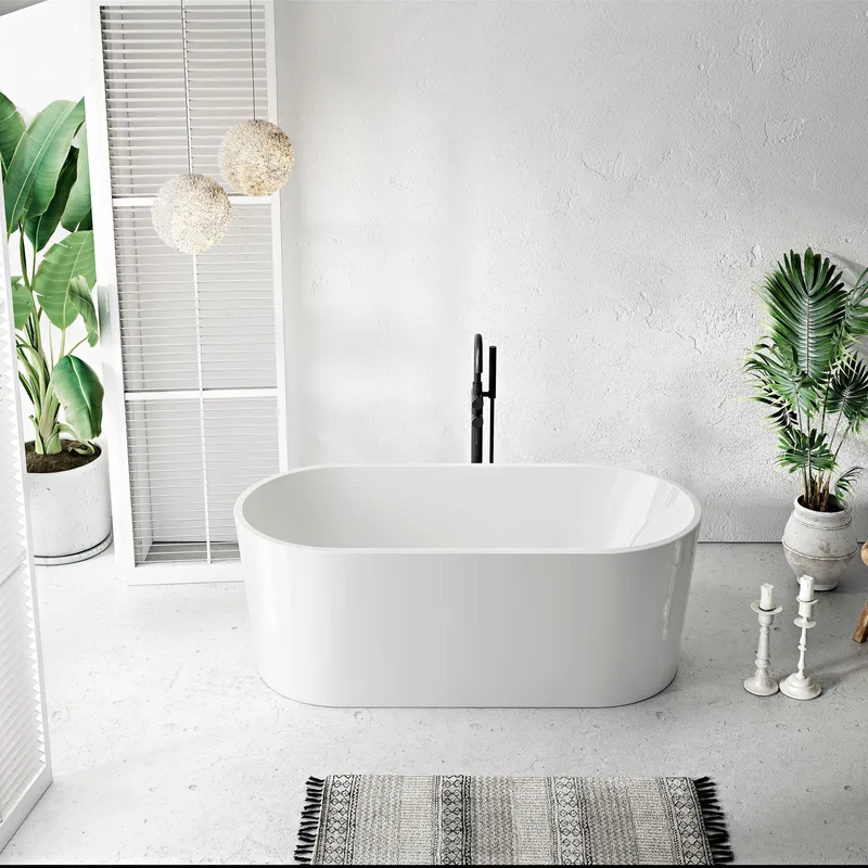 Ideal Badekar Bathlife Frittstående rundt - Hus & oppussing - Kjøkken & bad - Baderom - Badekar - Frittstående badekar