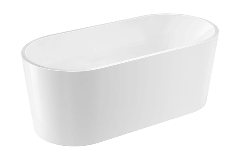 Ideal Badekar Frittstående Rund - Hvit - Hus & oppussing - Kjøkken & bad - Baderom - Badekar