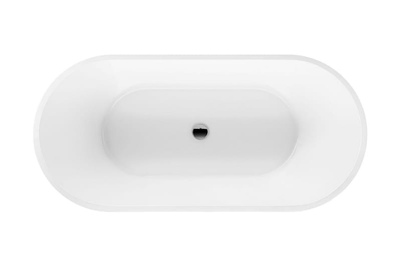 Ideal Badekar Frittstående Rund - Hvit - Hus & oppussing - Kjøkken & bad - Baderom - Badekar