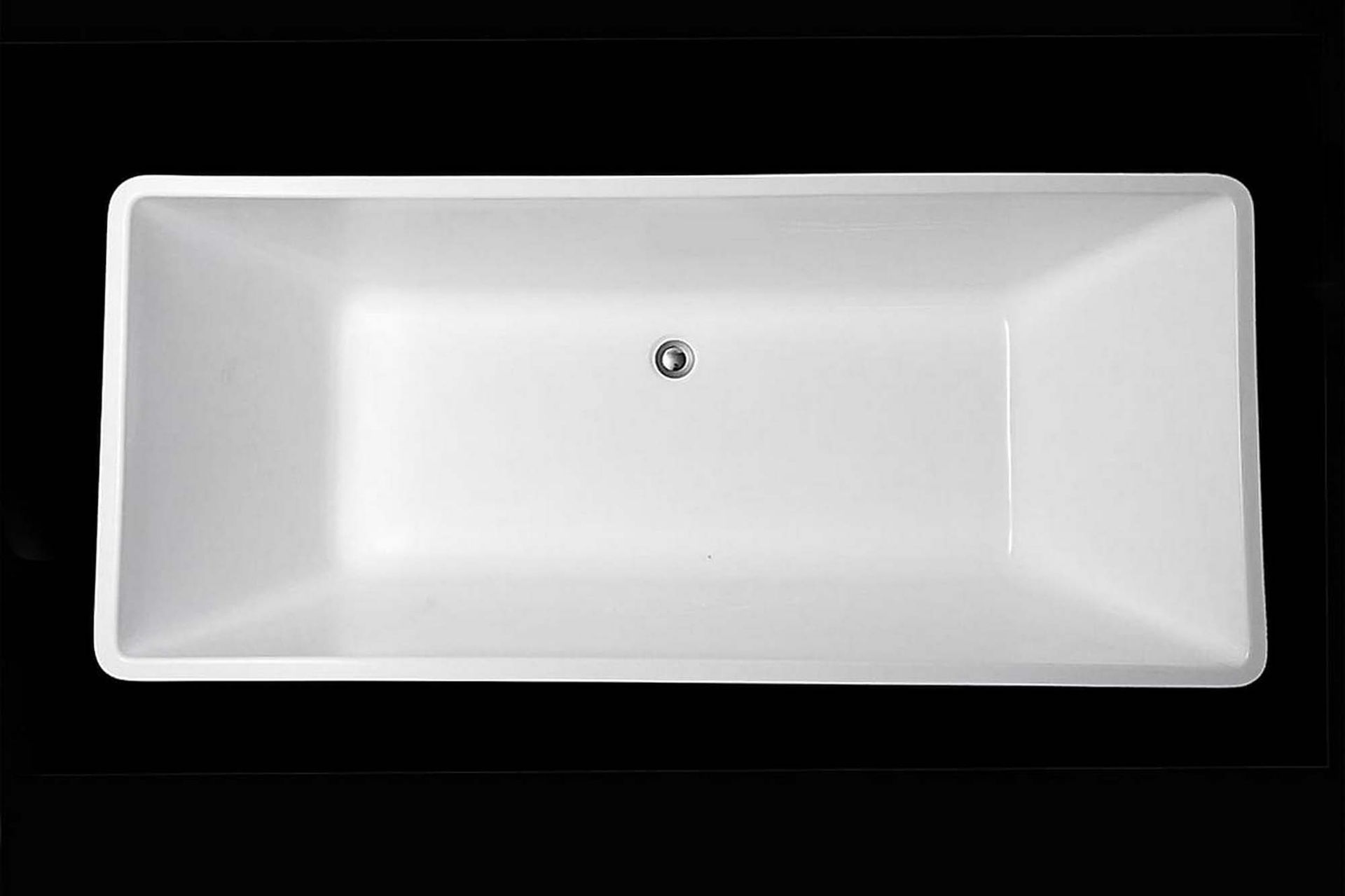 Ideal Frittstående Badekar 160 cm - Hvit - Hus & oppussing - Kjøkken & bad - Baderom - Badekar