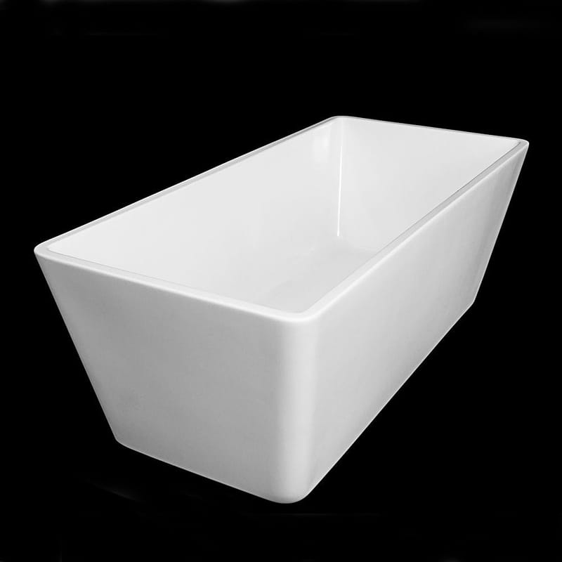 Ideal Frittstående Badekar Bathlife 160 cm - Hvit - Hus & oppussing - Kjøkken & bad - Baderom - Badekar - Frittstående badekar