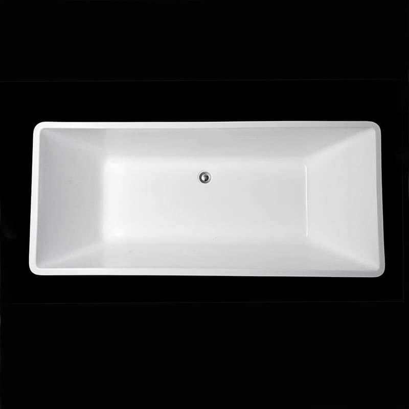 Ideal Frittstående Badekar Bathlife 160 cm - Hvit - Hus & oppussing - Kjøkken & bad - Baderom - Badekar - Frittstående badekar