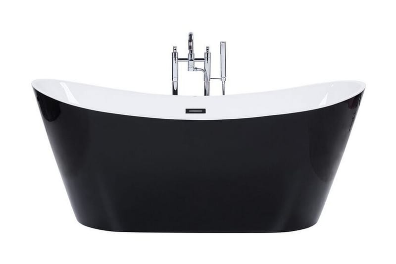 Menailo Badekar Frittstående 170 cm, Svart