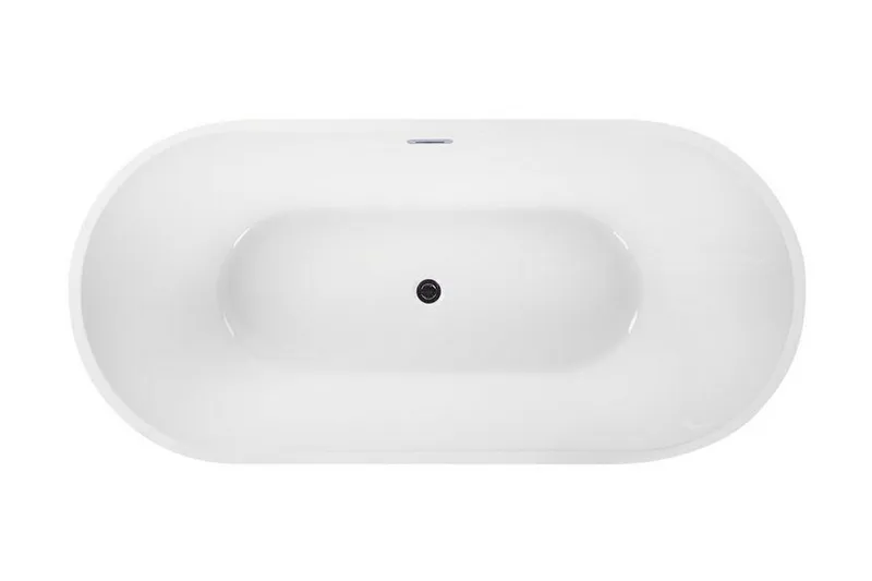 Mirantes Badekar Frittstående - Hvit - Hus & oppussing - Kjøkken & bad - Baderom - Badekar - Frittstående badekar