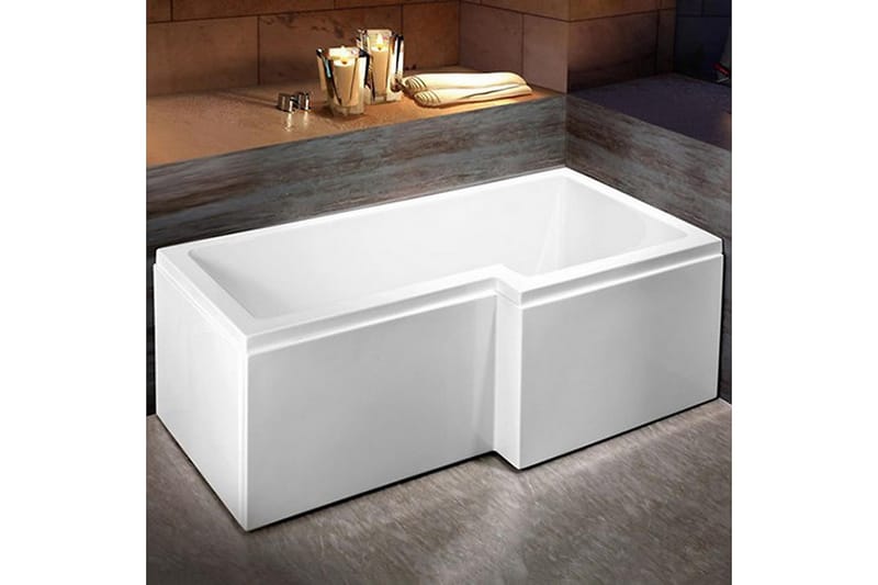 Badekar Behag 150cm - Hvit - Hus & oppussing - Kjøkken & bad - Baderom - Badekar