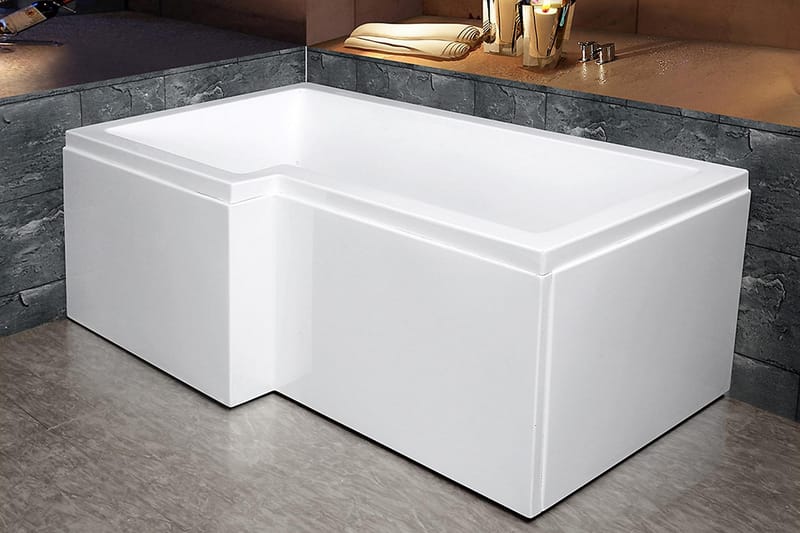 Badekar Behag 150cm - Hvit - Hus & oppussing - Kjøkken & bad - Baderom - Badekar