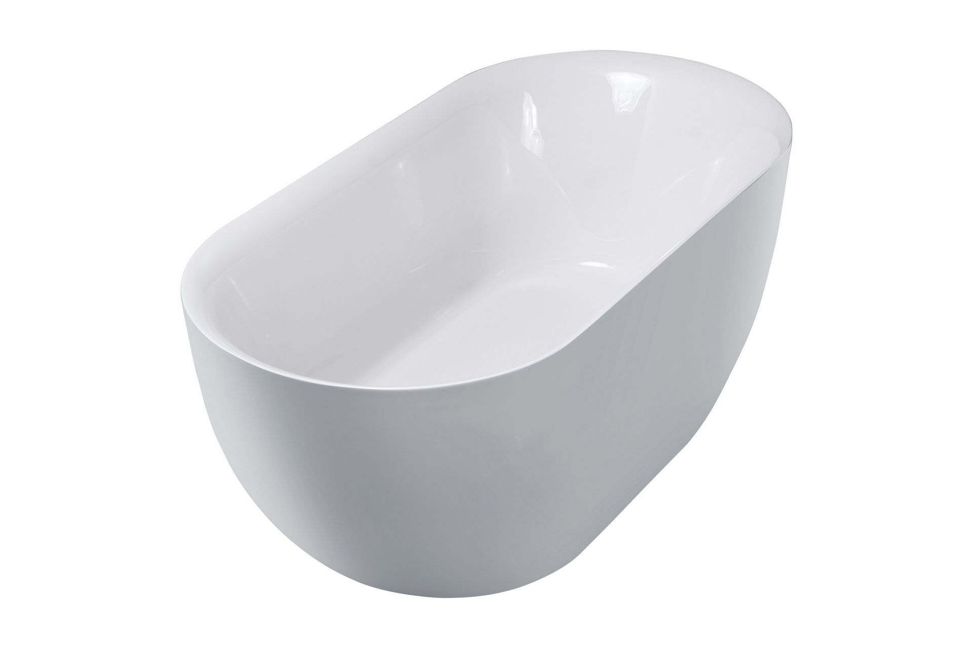 Lykke Badekar Arctic Deluxe 150x75x58 cm - Hvit - Hus & oppussing - Kjøkken & bad - Baderom - Badekar