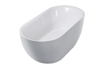 Lykke Badekar Arctic Deluxe 150x75x58 cm - Hvit - Hus & oppussing - Kjøkken & bad - Baderom - Badekar