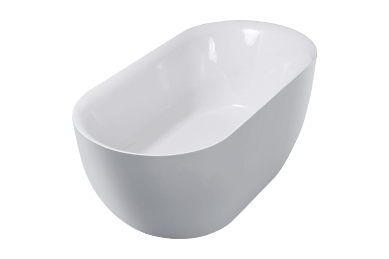 Lykke Badekar Arctic Deluxe 150x75x58 cm - Hvit - Hus & oppussing - Kjøkken & bad - Baderom - Badekar