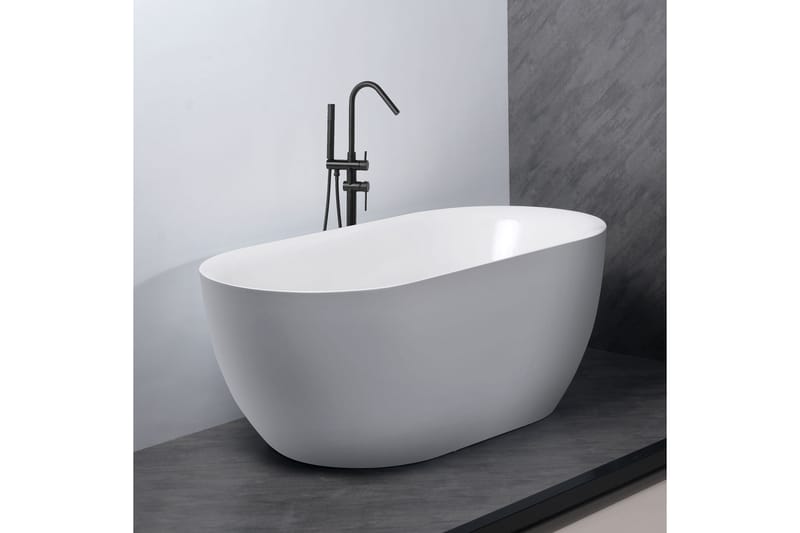 Lykke Badekar Arctic Deluxe 150x75x58 cm - Hvit - Hus & oppussing - Kjøkken & bad - Baderom - Badekar