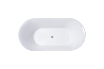 Lykke Badekar Arctic Deluxe 150x75x58 cm - Hvit - Hus & oppussing - Kjøkken & bad - Baderom - Badekar