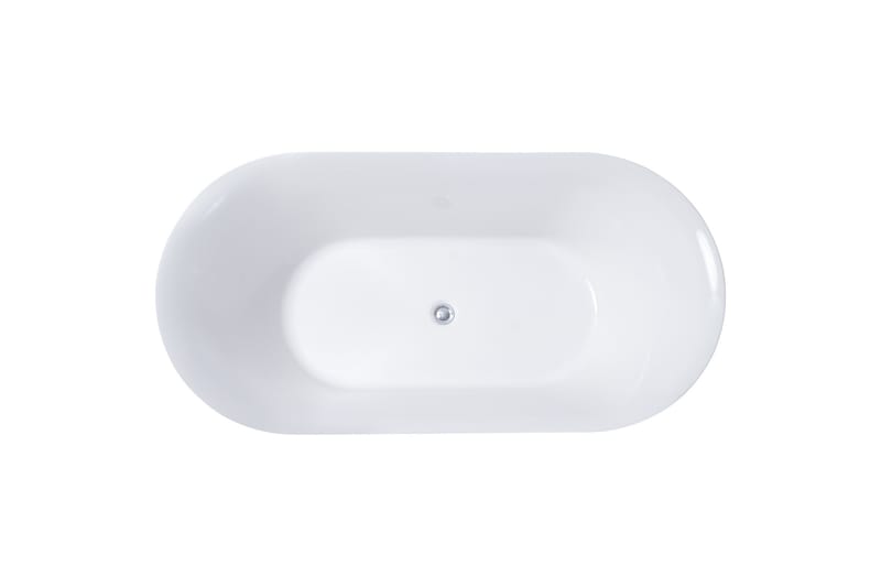Lykke Badekar Arctic Deluxe 150x75x58 cm - Hvit - Hus & oppussing - Kjøkken & bad - Baderom - Badekar
