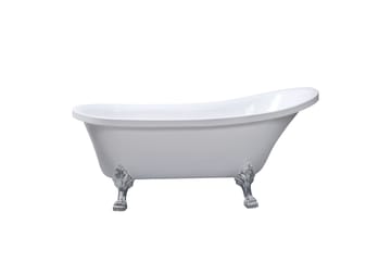 Lykke Badekar Nordic Deluxe 150x75x71 cm - Hvit - Hus & oppussing - Kjøkken & bad - Baderom - Badekar