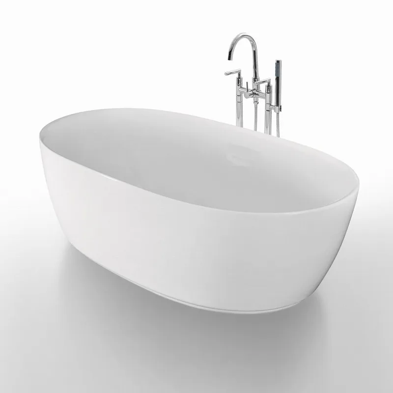 Ideal Ovalt Sittebadekar 160 cm - Hus & oppussing - Kjøkken & bad - Baderom - Badekar - Frittstående badekar