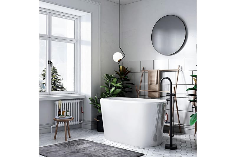 Ideal Sittebadekar - Hvit - Hus & oppussing - Kjøkken & bad - Baderom - Badekar