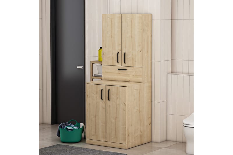 Palmira Baderomsskap 70x90 cm Lys Brun - Hanah Home - Hus & oppussing - Kjøkken & bad - Baderom - Baderomsmøbler & baderomsinnredning - Baderomsskap